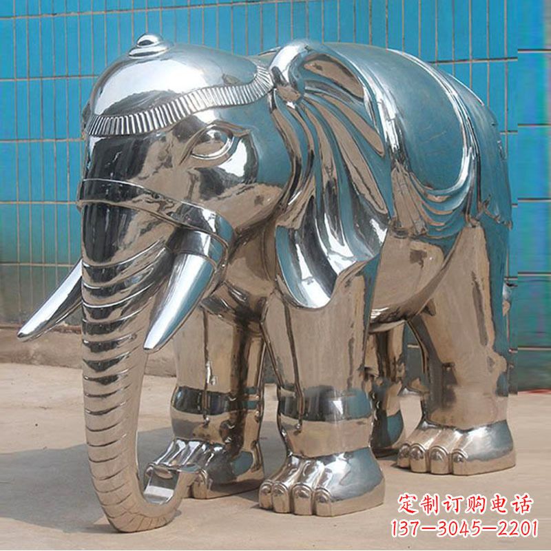 重庆立体逼真大象雕塑