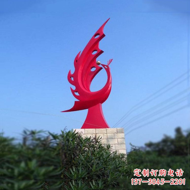 重庆凤凰不锈钢雕塑