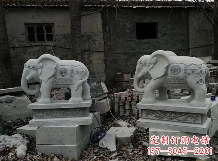 重庆精美大象雕塑,传承经典之美