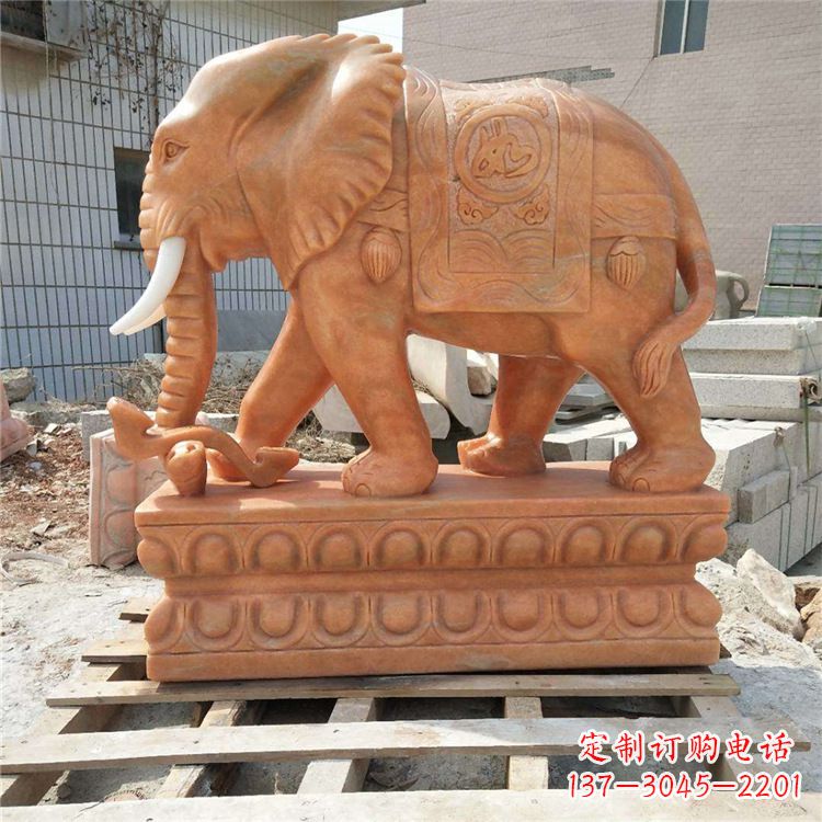 重庆大象石雕画