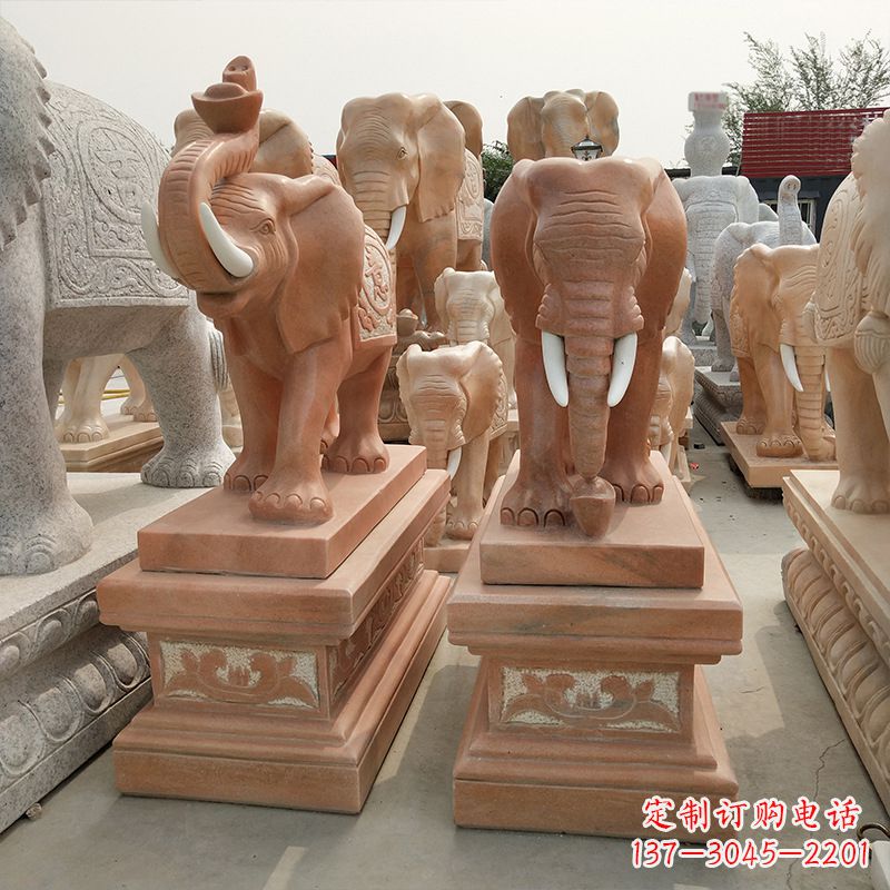 重庆山石大象雕塑