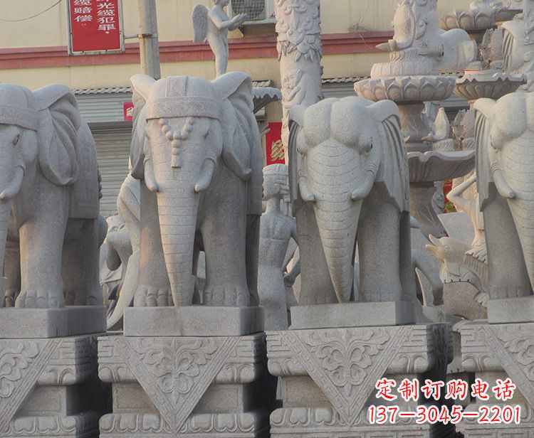 重庆大象雕塑——唤醒古老传统的精美石艺