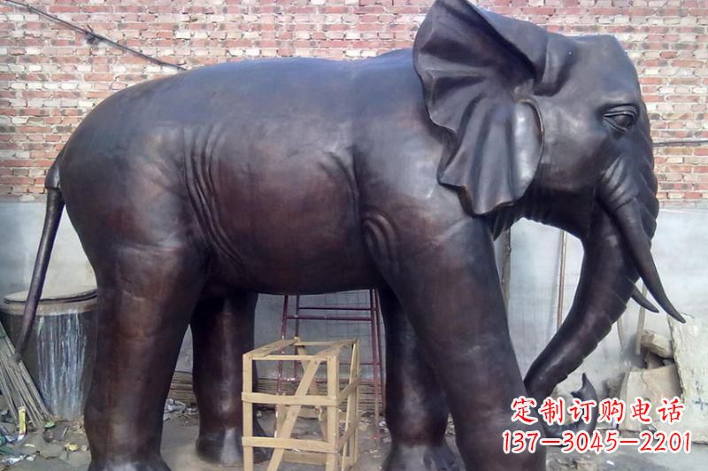 重庆大象铸铜雕塑