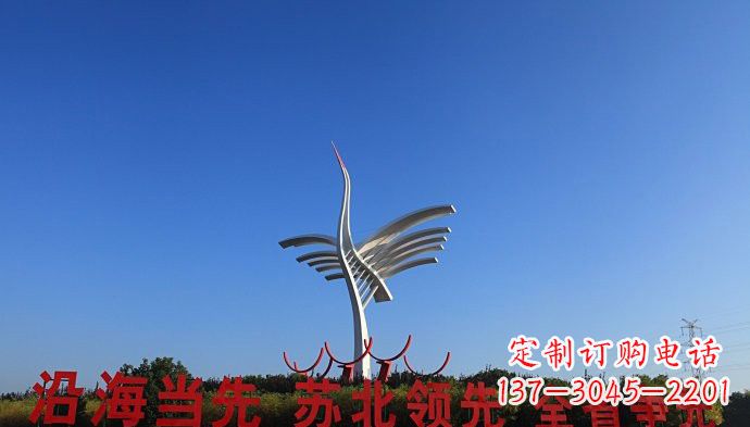 重庆精致仙鹤雕塑,让你的空间拥有活力