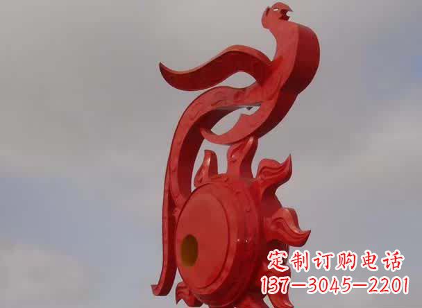 重庆精美凤凰不锈钢雕塑