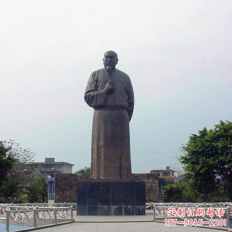 重庆精美林则徐雕塑,传承历史文化