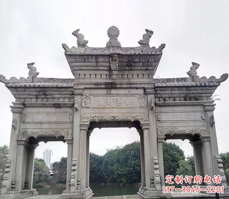重庆大型牌坊石雕