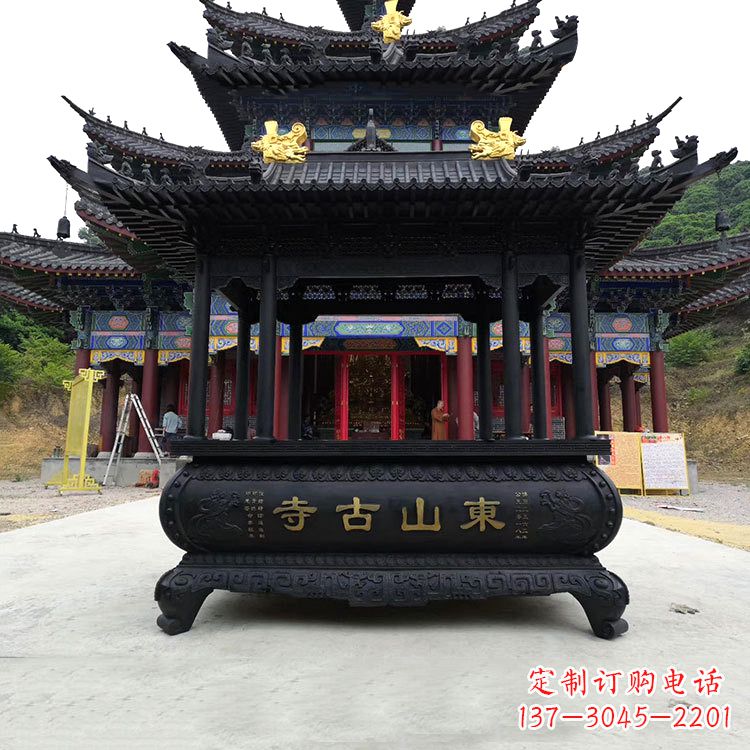 重庆大型寺庙香炉雕塑
