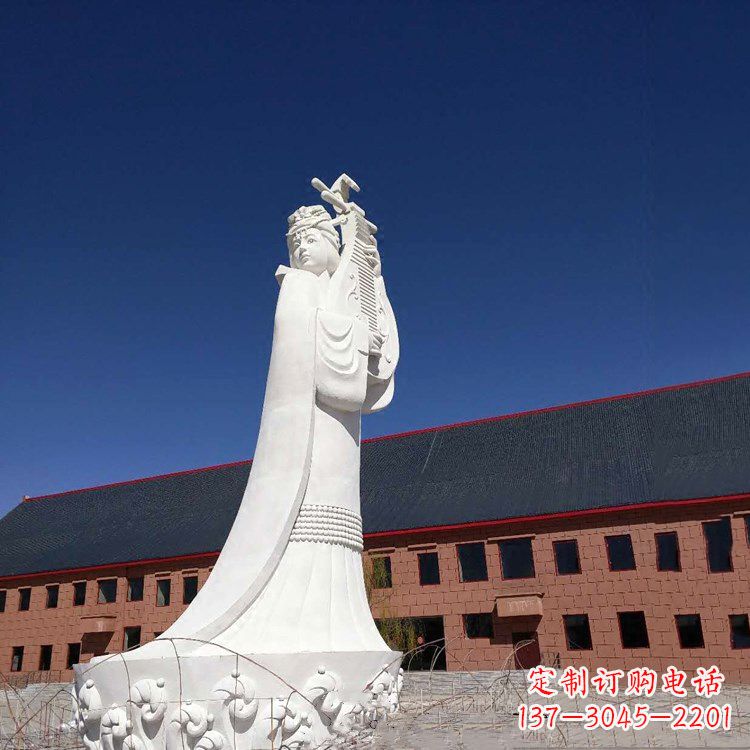 重庆大型中国古代四大美女之王昭君出塞石雕塑