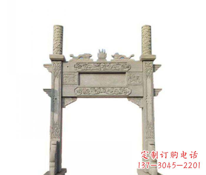 重庆产品名称中领雕塑-牌坊石雕