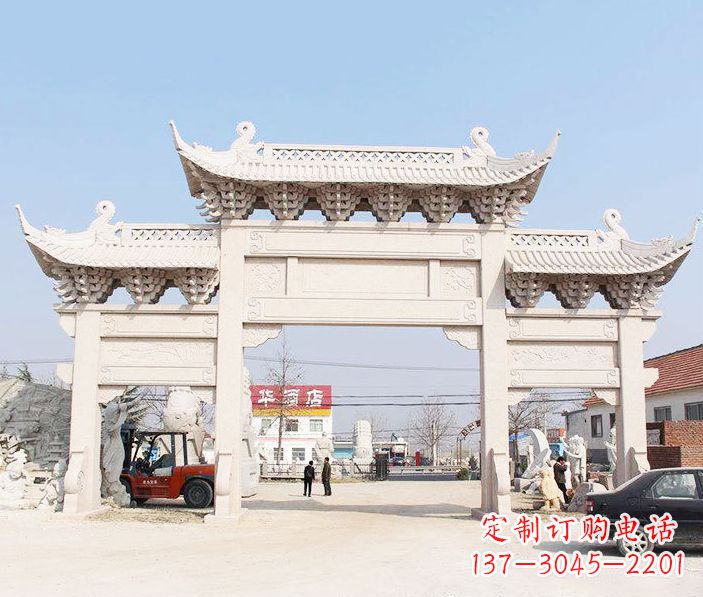 重庆精美牌坊雕塑