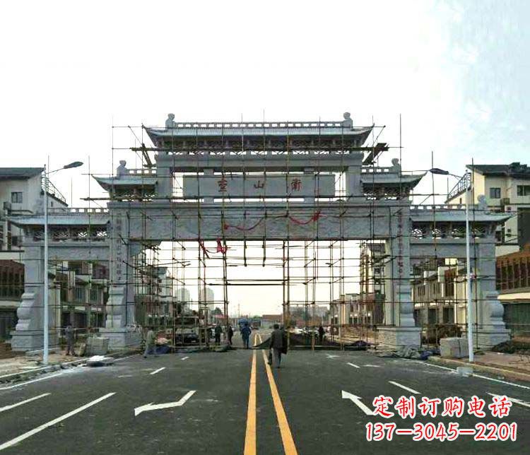 重庆牌坊石雕——精致细腻,展示正气