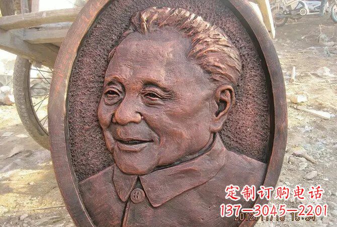 重庆传承历史,永记邓小平——邓小平头像铜雕塑