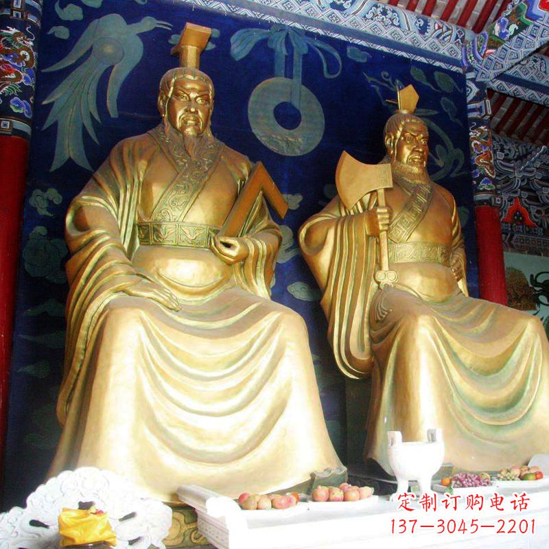 重庆帝喾铜雕神像,让你的家居更有气质