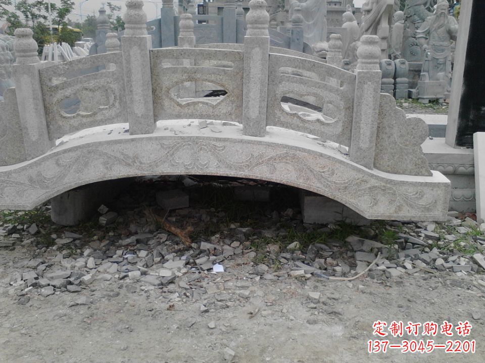 重庆雕刻小型石桥 拱形石雕桥园林 庭院专用_198