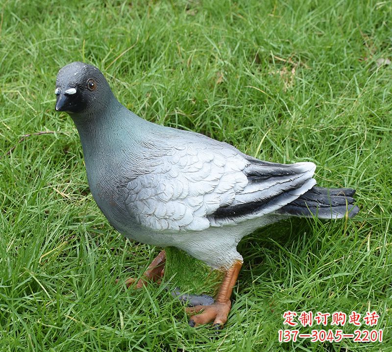 重庆雕塑和平鸽少女