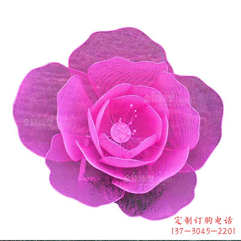 重庆精美玫瑰金属雕塑