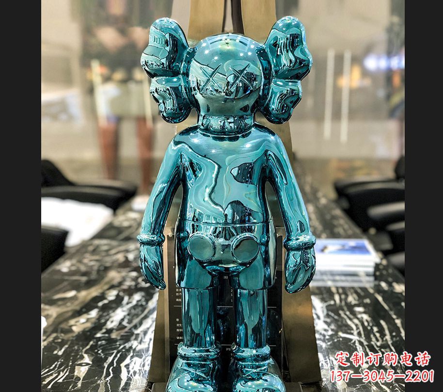 重庆动漫不锈钢机器人雕塑
