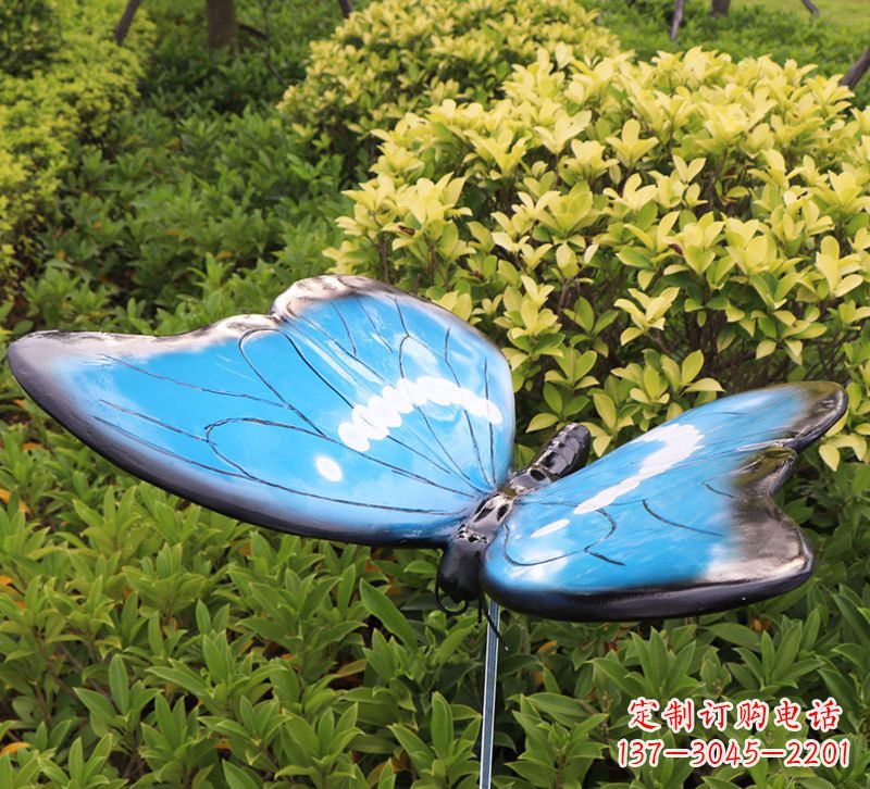 重庆自然美妙的蝴蝶雕塑