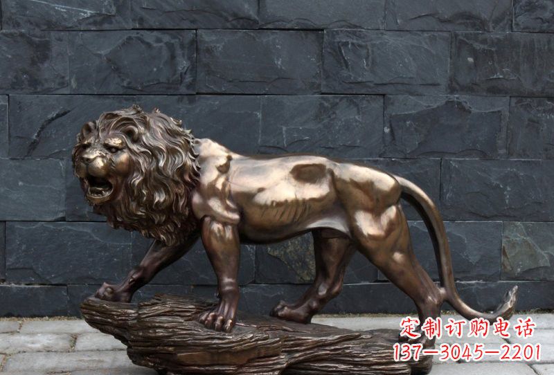 重庆高雅雕刻—狮子铜雕塑