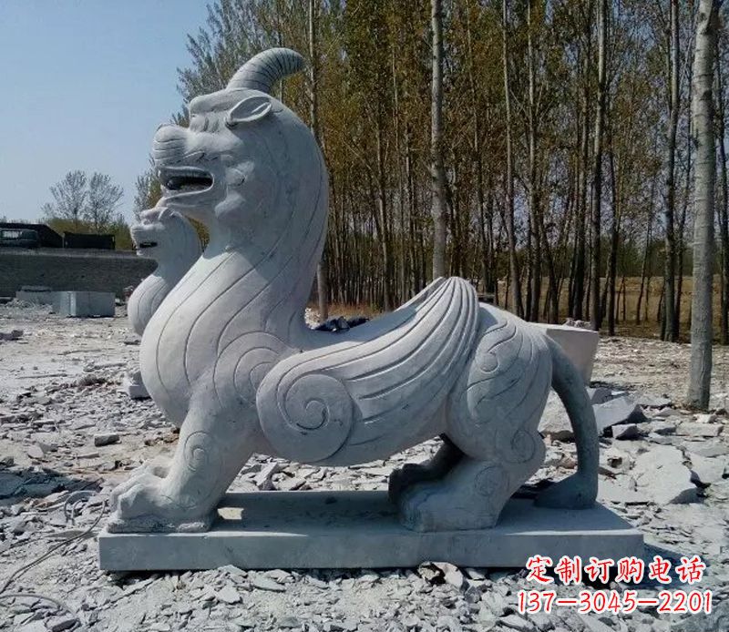 重庆独角兽神兽石雕