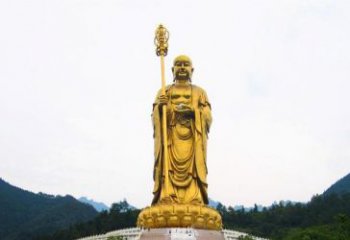 重庆高端定制大型地藏菩萨铜雕