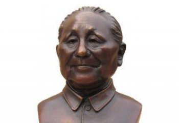 重庆伟人铜雕邓小平胸像