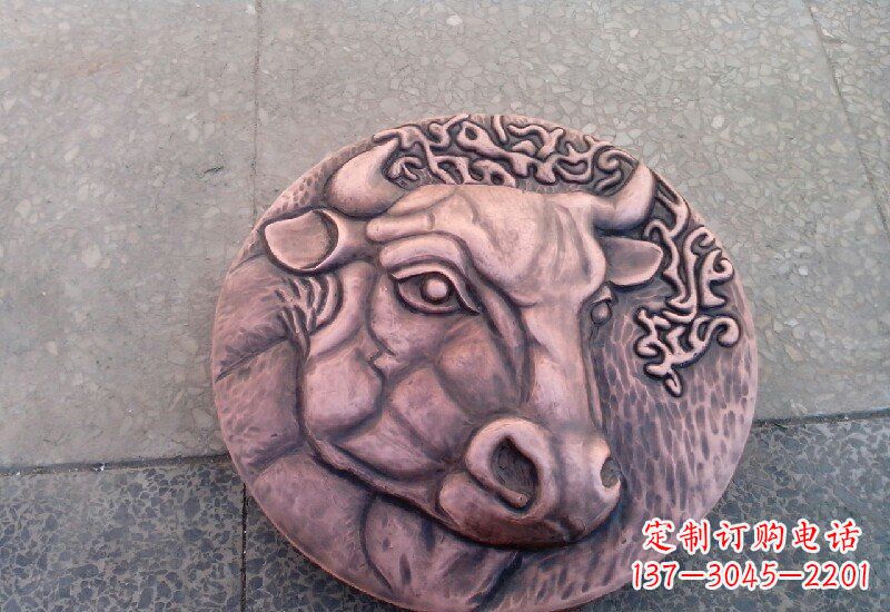 重庆锻铜十二生肖兽首雕塑