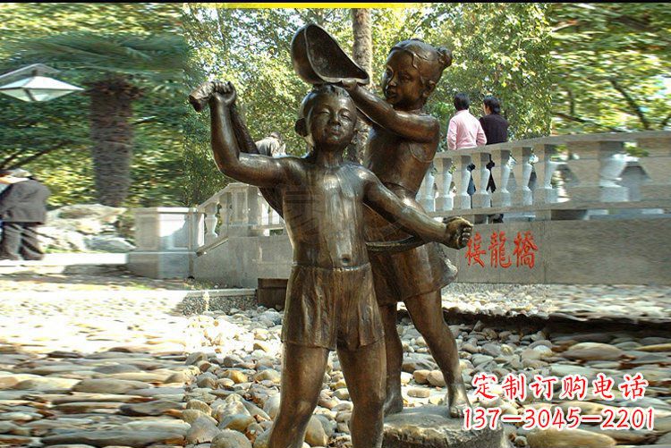 重庆优雅可爱的儿童雕塑