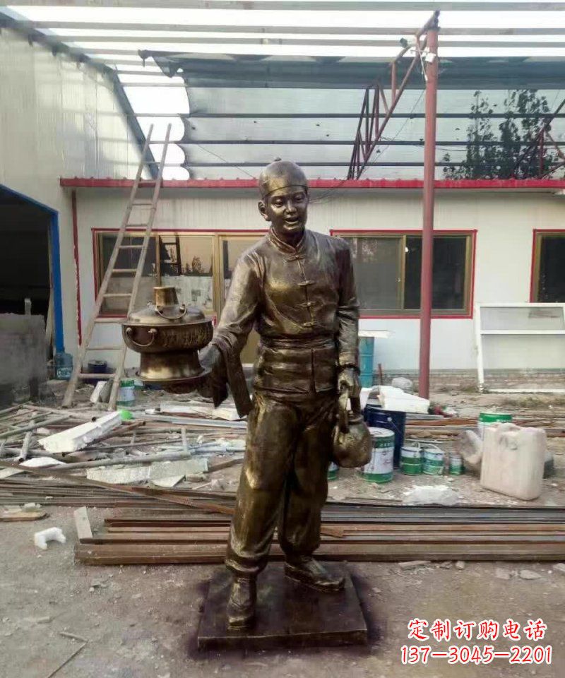 重庆产品名称店小二铜雕