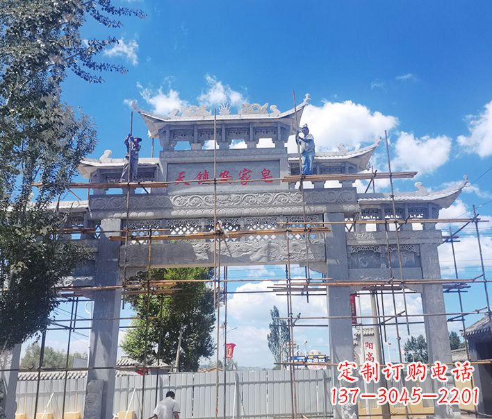 重庆牌坊雕塑品质精湛、精致耐看