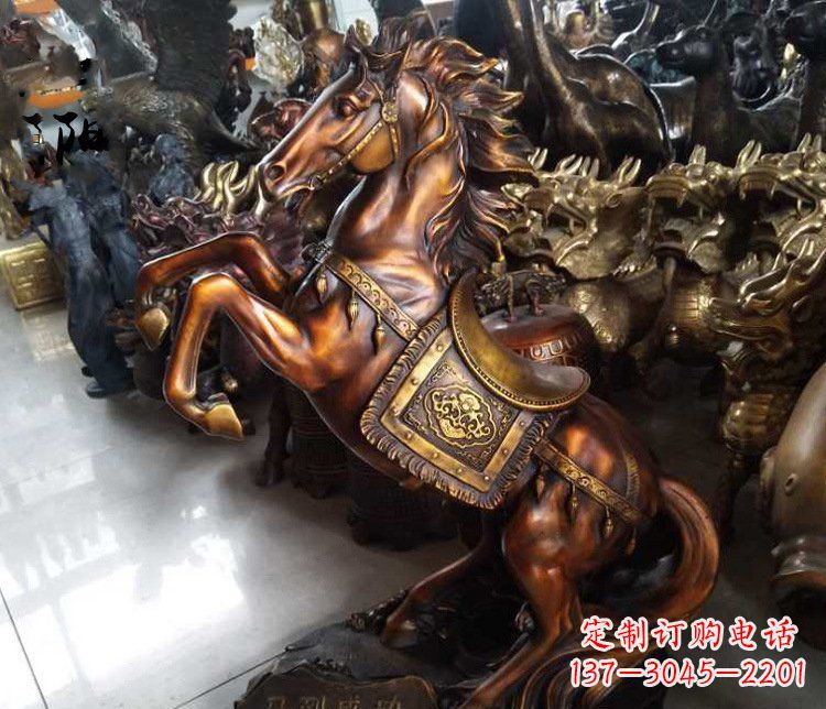 重庆精致仿古马雕塑
