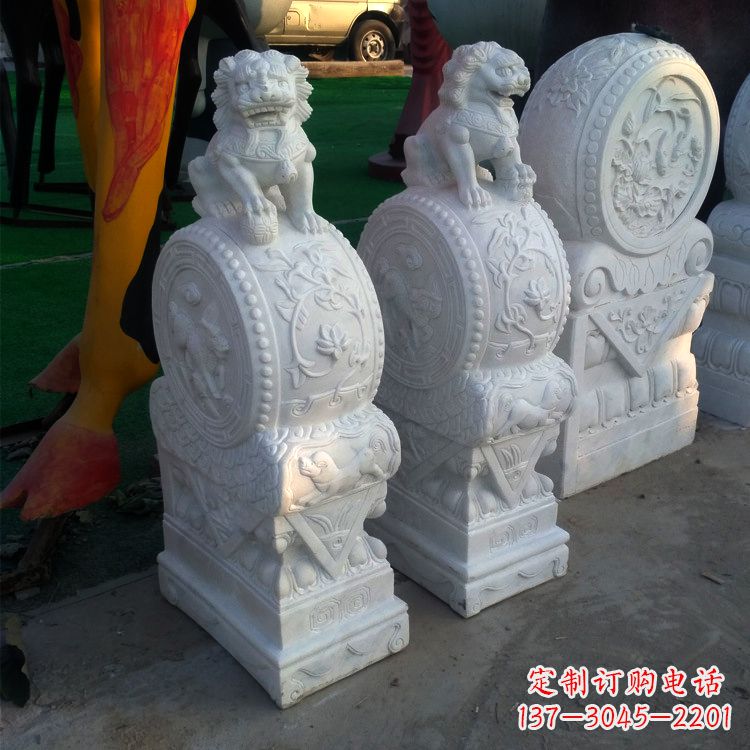 重庆仿古门墩石雕塑，让您的家园更加精致