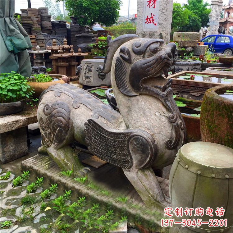 重庆仿古貔貅石雕