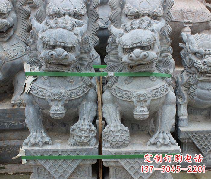 重庆仿古狮子石雕，让您的空间更加出众