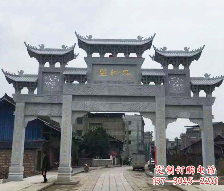 重庆精美牌坊石雕