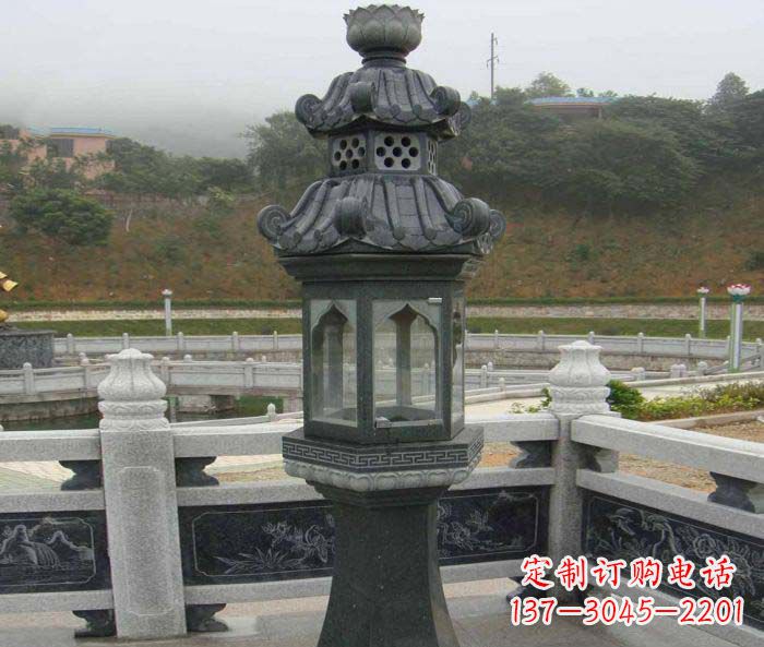 重庆仿古石灯雕塑,点亮景观空间