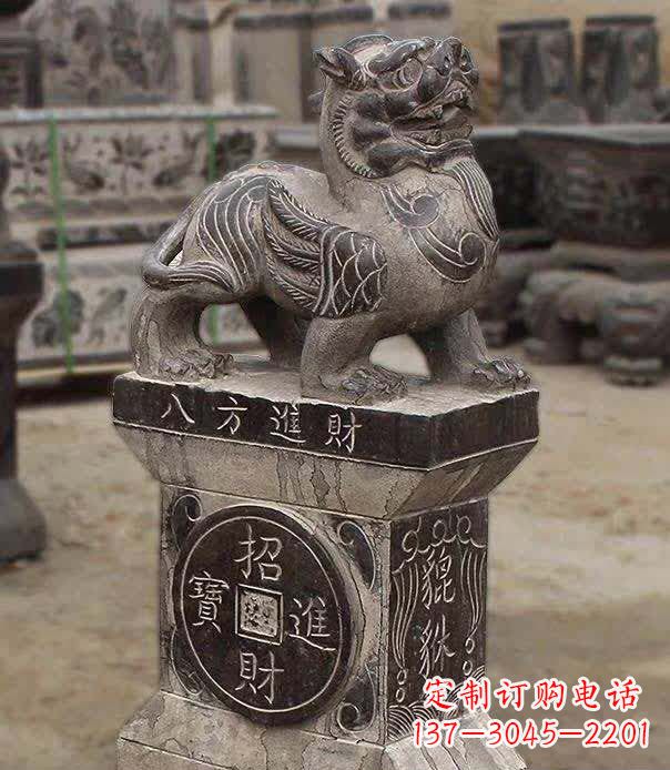 重庆仿古石雕貔貅 雕塑,带您走进神秘的古代世界