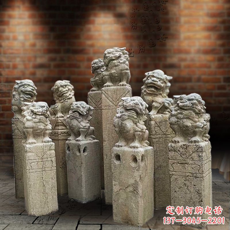 重庆仿古栓马雕塑
