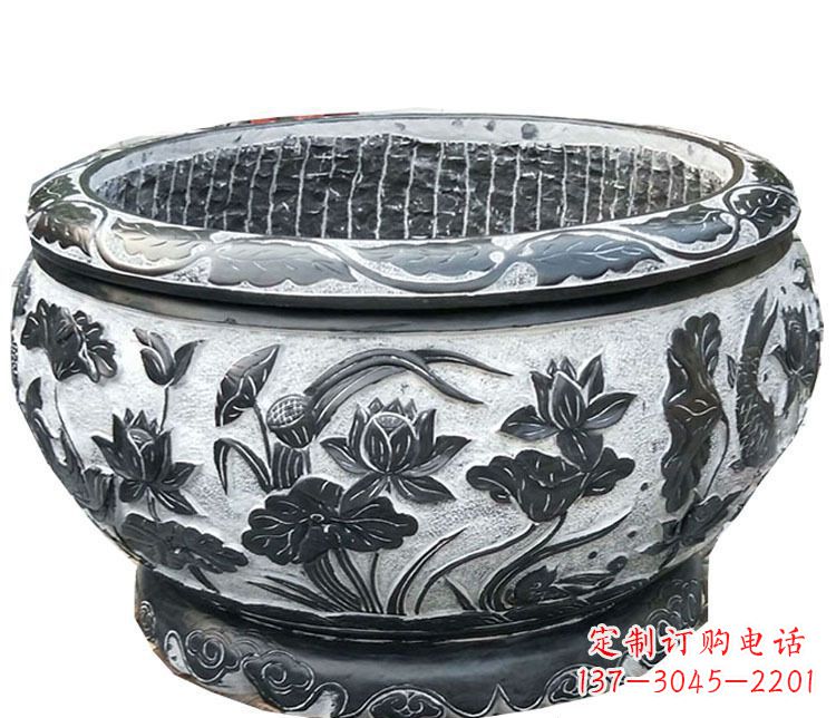 重庆仿古庭院花盆雕塑