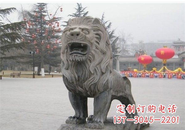 重庆仿古西洋狮子石雕