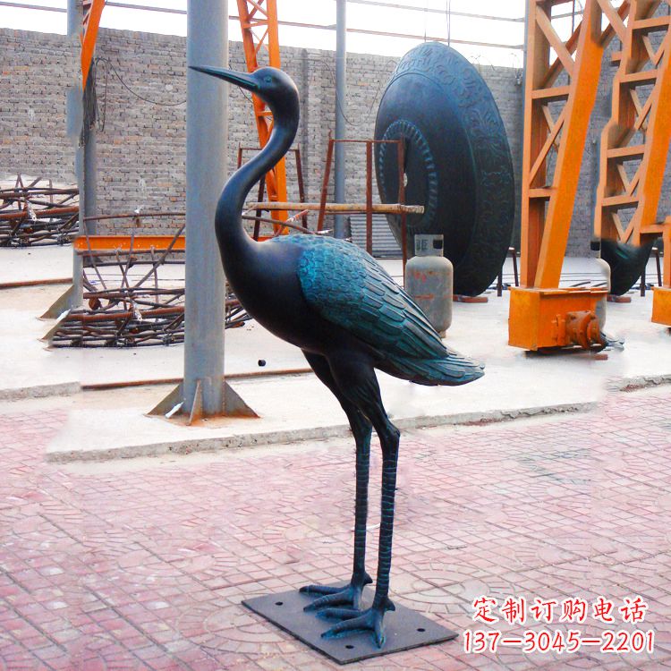 重庆仿古仙鹤雕塑