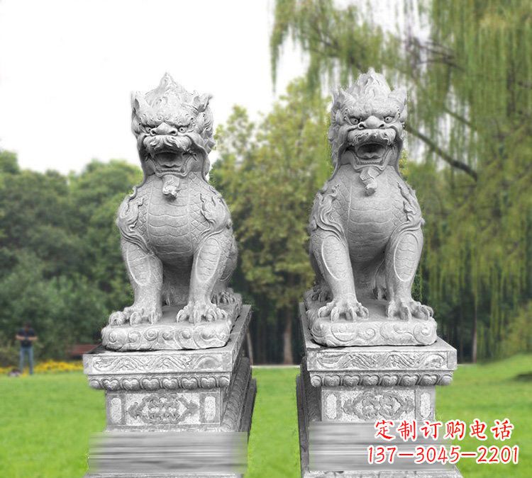 重庆复古仿古麒麟石雕