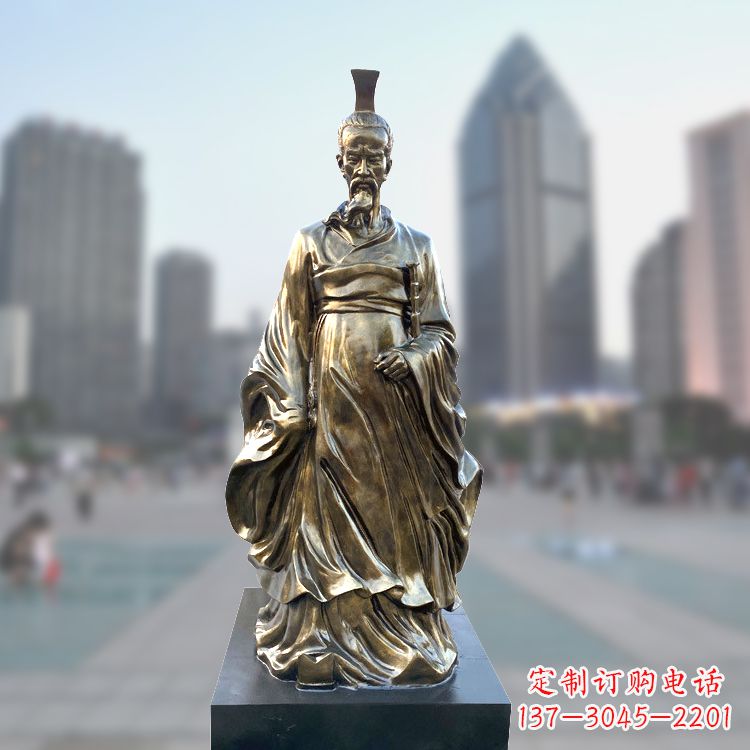 重庆专业定制屈原雕像