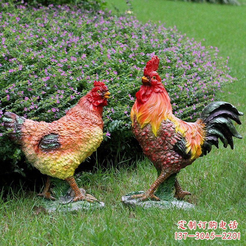 重庆典雅公鸡雕塑