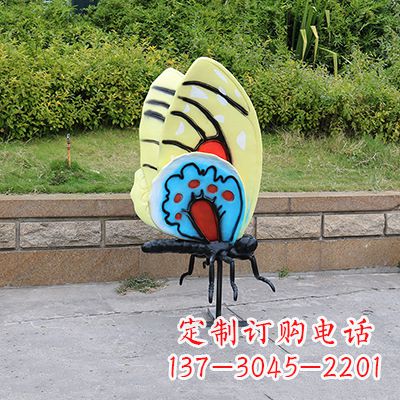 重庆大号黄色蝴蝶雕塑