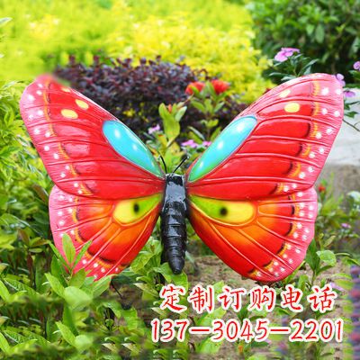 重庆仿真蝴蝶_红色款35x65x42