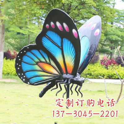 重庆仿真蝴蝶_蓝色款105x78x110