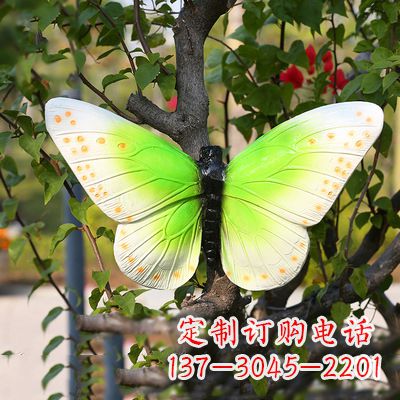 重庆仿真蝴蝶_浅绿色款40x42x13