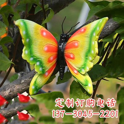 重庆仿真蝴蝶_小号黄色款17x17x10